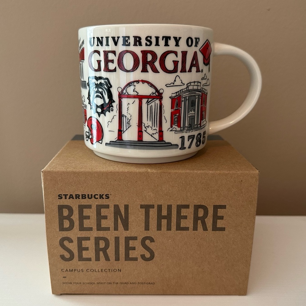UGA University of Georgia Starbucks Been There Series Mug -  Campus Collection
